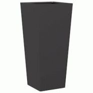 Helloshop26 - Jardinière bac lit surélevé plantes fleurs terrasse jardin 35 x 35 x 75 cm acier noir 02_0037513 - 3000217855230 Helloshop26 - Jardinière bac lit surélevé plantes fleurs terrasse jardin 35 x 35 x 75 cm acier noir 02_0037513 - 3000217855230