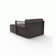 Module chaise-longue gauche THE FACTORY - brun_0