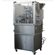 Remplisseuse boucheuse de tubes plastiques ou métalliques pour produits semi liquides et pâteux -Cadence de 1500 à 6000 pièces /h Remplisseuse boucheuse de tubes plastiques ou métalliques pour produits semi liquides et pâteux -Cadence de 1500 à 6000 pièces /h