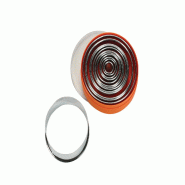 Schneider Emporte-pièce - Ensemble rond, lisse 16 pièces, acier inoxydable, épaisseur du matériau : 0,4 - 0,5 mm - inox 199501
