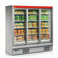 Vitrine réfrigérée négative verticale murale - Modèle ARGUS BT avec portes en aluminium et isolation thermique Vitrine réfrigérée négative verticale murale - Modèle ARGUS BT avec portes en aluminium et isolation thermique