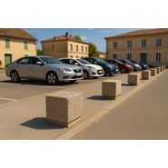 Borne dissuasive en béton carré - article 582 - 45x45x55 cm - 240 kg_1