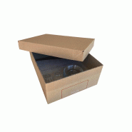 Caisse palettisable C40 + couvercle - 162008 – 30 x 20 x 9 cm Caisse palettisable C40 + couvercle - 162008 – 30 x 20 x 9 cm