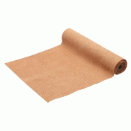 Chemin de table velours terracotta 28cm x 3m