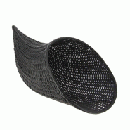 Corne d'abondance polypropylène noir 81x41 - Corne d'abondance polypropylène noir 81x41 -
