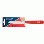 Couteau cranté N°113 Rouge Paysage - Opinel - Manche en bois verni - Lame inox microdentée 10 cm - 19.4x1.9 cm Couteau cranté N°113 Rouge Paysage - Opinel - Manche en bois verni - Lame inox microdentée 10 cm - 19.4x1.9 cm