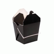 FIRSTPACK FHC - 450Pcs - Boite carré noir avec anse 100x100x110mm 950ml - noir en carton FHC210ASPAIL33N FIRSTPACK FHC - 450Pcs - Boite carré noir avec anse 100x100x110mm 950ml - noir en carton FHC210ASPAIL33N