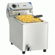 Friteuse électrique 10 litres avec vanne de vidange Casselin