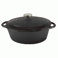 García de Pou Garcia de Pou 2 Unités - Cocotte Ovale Avec Couvercle 5,5 L 30 Cm Noir Fer - multi-matériau 198.79 García de Pou Garcia de Pou 2 Unités - Cocotte Ovale Avec Couvercle 5,5 L 30 Cm Noir Fer - multi-matériau 198.79