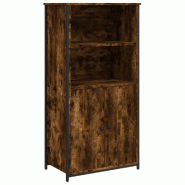 Helloshop26 - Buffet bahut commode armoire meuble de rangement organisateur cuisine salle de séjour salon haut 62 x 36 x 121,5 cm 02_0033381 - 300021