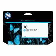 Hp #70 - Cartouche d'encre cyan clair - 0882780528772