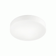 ROSSINI ILLUMINAZIONE Binnie Applique Plafonnier Rond Verre Satiné E27 Ip20 40Cm - Groupe Rossini - Lampe Ronde Polyvalente Pour L'Intérieur - blanc