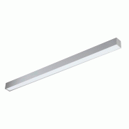 ROSSINI ILLUMINAZIONE Pula Suspension Ou Plafonnier Led 54W 120° Cri90 Gris 4000K - Éclairage Direct En Acier Ip20 - Groupe Rossini - gris PUL004GR