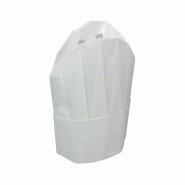 Schneider - Toques de cuisine « Standard », blanc, neutre, hauteur : 216 mm - blanc papier 120200 Schneider - Toques de cuisine « Standard », blanc, neutre, hauteur : 216 mm - blanc papier 120200
