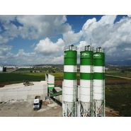 Silo de stockage de ciment,ergonomique - Capacité 30 à 120 T - Fabo