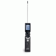 Thermomètre à Sonde Numérique Pliable - Lacor - noir 62245
