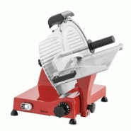 Trancheuse à jambon professionnelle en aluminium Rouge - 200 watts - 300 mm - Bartscher - 174305 Trancheuse à jambon professionnelle en aluminium Rouge - 200 watts - 300 mm - Bartscher - 174305