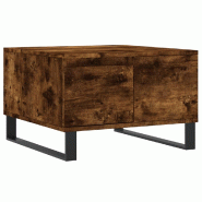 VidaXL Table basse chêne fumé 55x55x36,5 cm bois d'ingénierie Modèle Flex Panorama Select - 830769