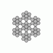 Câble inox - 7 torons de 7 fils