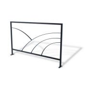 Cl 220 - barrière design - buton industries - décors arc en ciel Cl 220 - barrière design - buton industries - décors arc en ciel