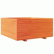 Helloshop26 - Jardinière bac lit surélevé plantes fleurs terrasse jardin cire 100 x 100 x 49,5 cm bois de pin massif marron 02_0038423 - 3000217665945 Helloshop26 - Jardinière bac lit surélevé plantes fleurs terrasse jardin cire 100 x 100 x 49,5 cm bois de pin massif marron 02_0038423 - 3000217665945