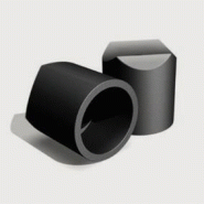 Manchon plastique noir pour poteau - avec vis - Coloris noir - Délai 2 à 3 semaines