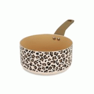 Menastyl - Casserole Leopard 18cm Aluminium Recycle Marron - 3256391036815 Menastyl - Casserole Leopard 18cm Aluminium Recycle Marron - 3256391036815
