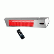 MPC MALAGA Chauffage infrarouge 2000W, réglable, télécommande, ondes courtes IR-A, design élégant, grille de protection, affichage LED. - acier M MPC MALAGA Chauffage infrarouge 2000W, réglable, télécommande, ondes courtes IR-A, design élégant, grille de protection, affichage LED. - acier M