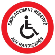 Panneaux rigides ronds 80 mm interdictions obligations - PNRPSC-TL02/ERHD_0