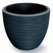 Prosperplast - Jardinière coloris Anthracite, avec réservoir, collection FURU - 56,9x56,9x44,5 cm, capacité 92 L - gris plastique polypropylène ZA5596