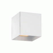 ROSSINI ILLUMINAZIONE Applique D'Extérieur Kado À Double Émission, Couleur Blanche, Connexion E27, Degré De Protection Ip65, Design Moderne En Alu