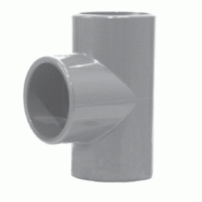 Te 90° PVC-C femelle à coller D 016 PN 16 - Référence : 05TIC016
