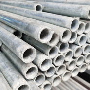 Tubes ronds en acier galvanisé à chaud - 17,2, 2