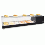 Vitrine réfrigérée pour couvercles arilex vision smooth panel capacité 4-gn1/3 4vtl vision - 4vtl vision ost