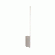Zafferano Brilliant Applique Led 1 Lumière 7W Diffuseur Cylindrique En Aluminium Peint En Blanc Cct Sélectionnable 2200K 2700K 3000K Ip20 70.2Cm - b