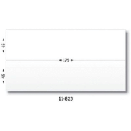 Avery 11823 Etiquettes adhésives blanches pour affranchissement 175 x (2x45) mm - Boîte de 1000 Avery 11823 Etiquettes adhésives blanches pour affranchissement 175 x (2x45) mm - Boîte de 1000