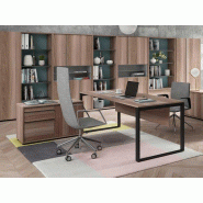 Bureau de direction pieds cadre design pas cher et finitions modernes Bureau de direction pieds cadre design pas cher et finitions modernes