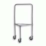 Chariot pour cuve - inox très résistant - déplacement facile