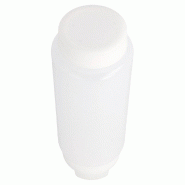 Flacon à sauces avec couvercle 360ml polyéthylène transparent - par 24