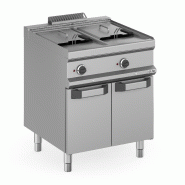 Friteuse électrique sur coffre 2x13 litres 2 paniers MAGISTRA Plus 700 MBM