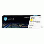 Hp 219X - Cartouche de toner jaune haute capacité authentique - W2192X