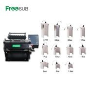 Machine multifonctionnelle de sublimation de presse de tasse de gobelet - freesub - poids : 7,5 kg - pd220 11 in 1