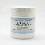 MesZépices - Citrate de potassium E332 - Pot inviolable 1 kg - 3662310604803