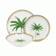 Novastyl - Lot de 36 assiettes atlas en porcelaine - 3256391054376