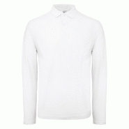 Polo homme ID.001 manches longues Blanc 3XL 100% Coton - XXXL blanc 5401007207143