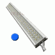 Réglette alu 144 leds bleu réf zba 144-50ble