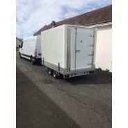 Remorque frigorifique double essieu 2x1800kg - Rapha 22 - PTAC 3500kg - Dimensions intérieures 3,94m x 2m x 1,90m_1