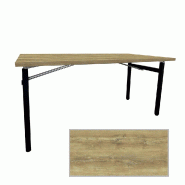 RestooTab - Table pliable Tambu 160x80cm chêne slovene - marron Bois manufacturé TB-TAMBU-16080M-CH.SLO