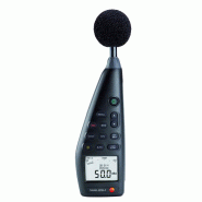 Testo 816-1 - Sonomètre Classe 2 avec mémoire (jusqu'à 31000 valeurs) pour mesures de bruit professionnelles