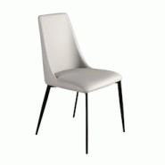 AC ANGEL CERDA Angel Cerdá Chaise en siimilicuir gris clair 4184C 46 x 58 x 88 - gris fourrure 8435631041191 AC ANGEL CERDA Angel Cerdá Chaise en siimilicuir gris clair 4184C 46 x 58 x 88 - gris fourrure 8435631041191